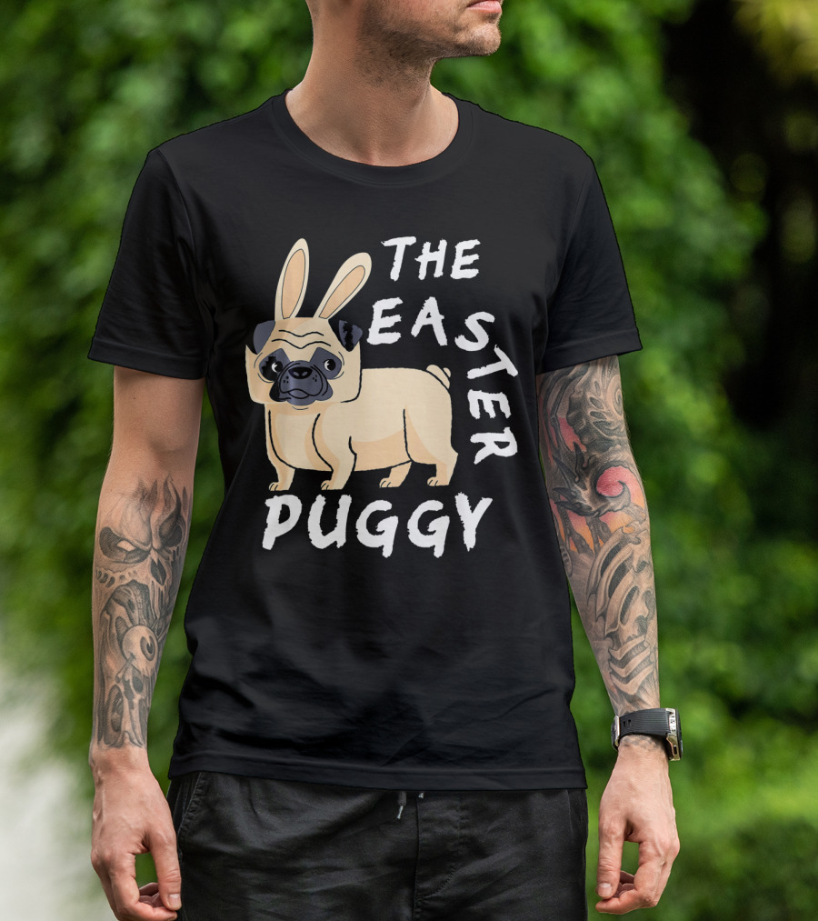 The Easter Puggy Easter Pug T-Shirt