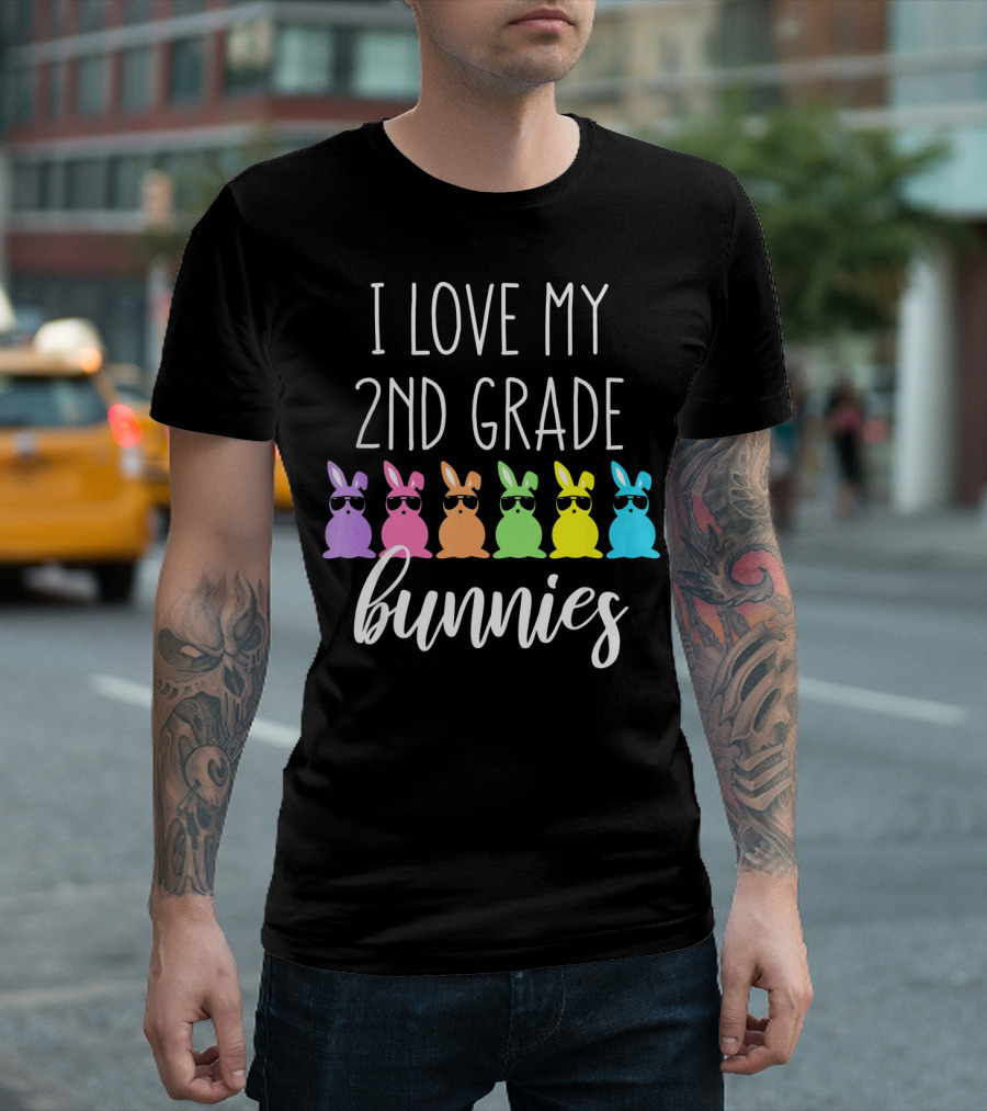I Love My 2nd Grade Bunnies T-Shirt