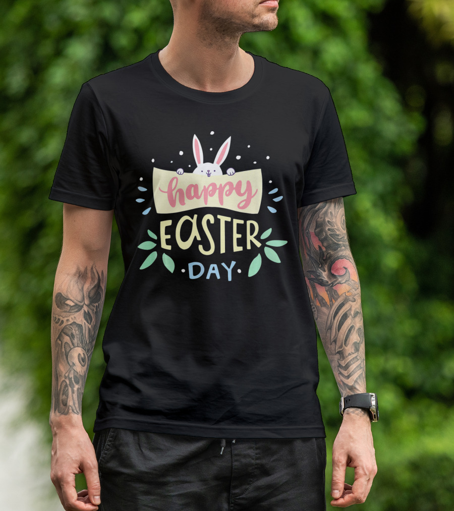 Happy Easter Day Bunny T-Shirt