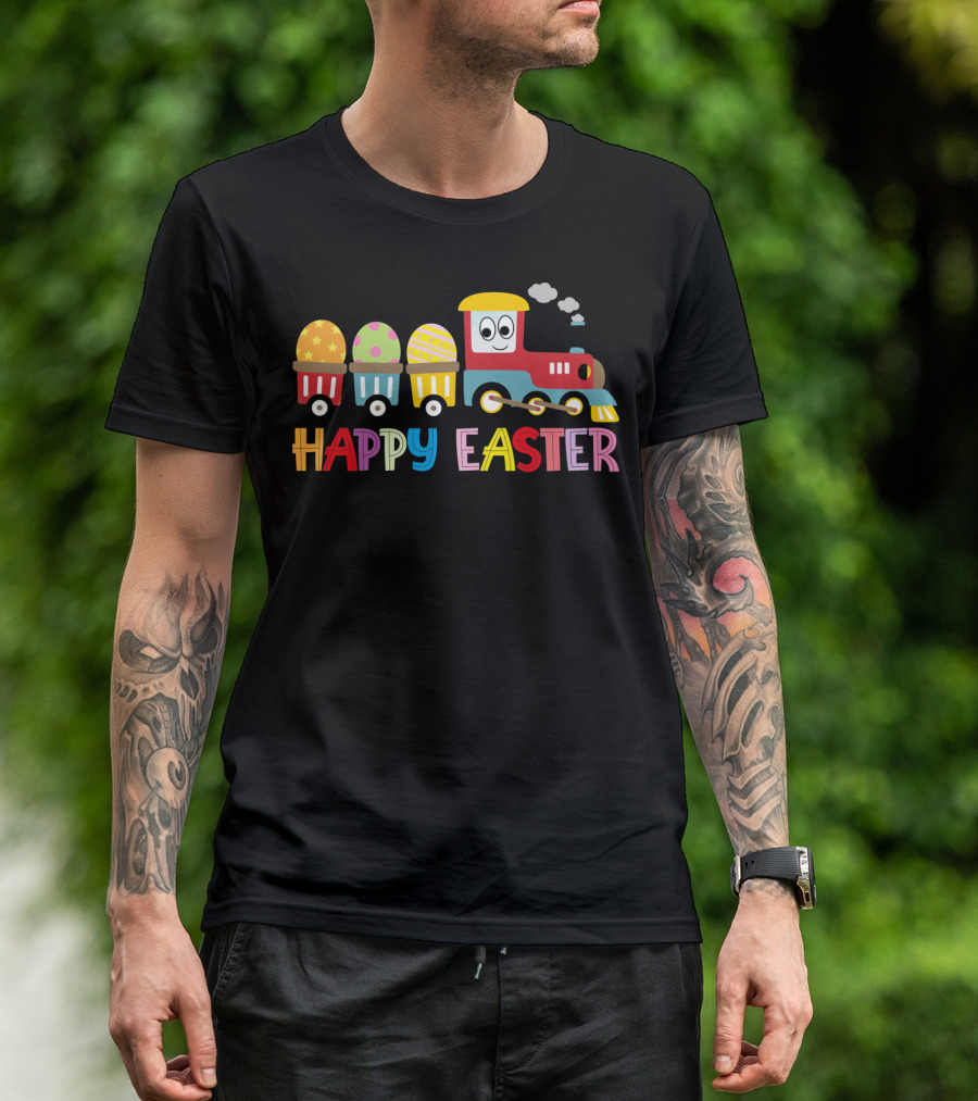 Happy Easter Egg Train Journey T-Shirt