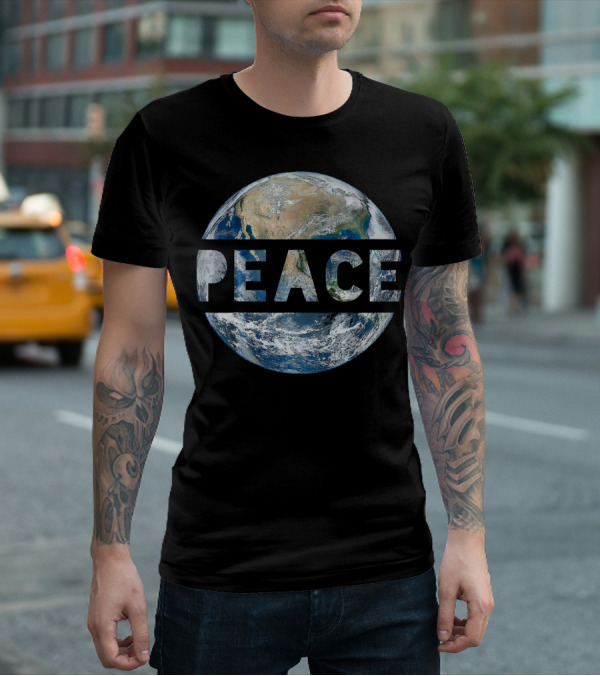 World Peace On Earth Peaceful Conscious Humanity T-Shirt