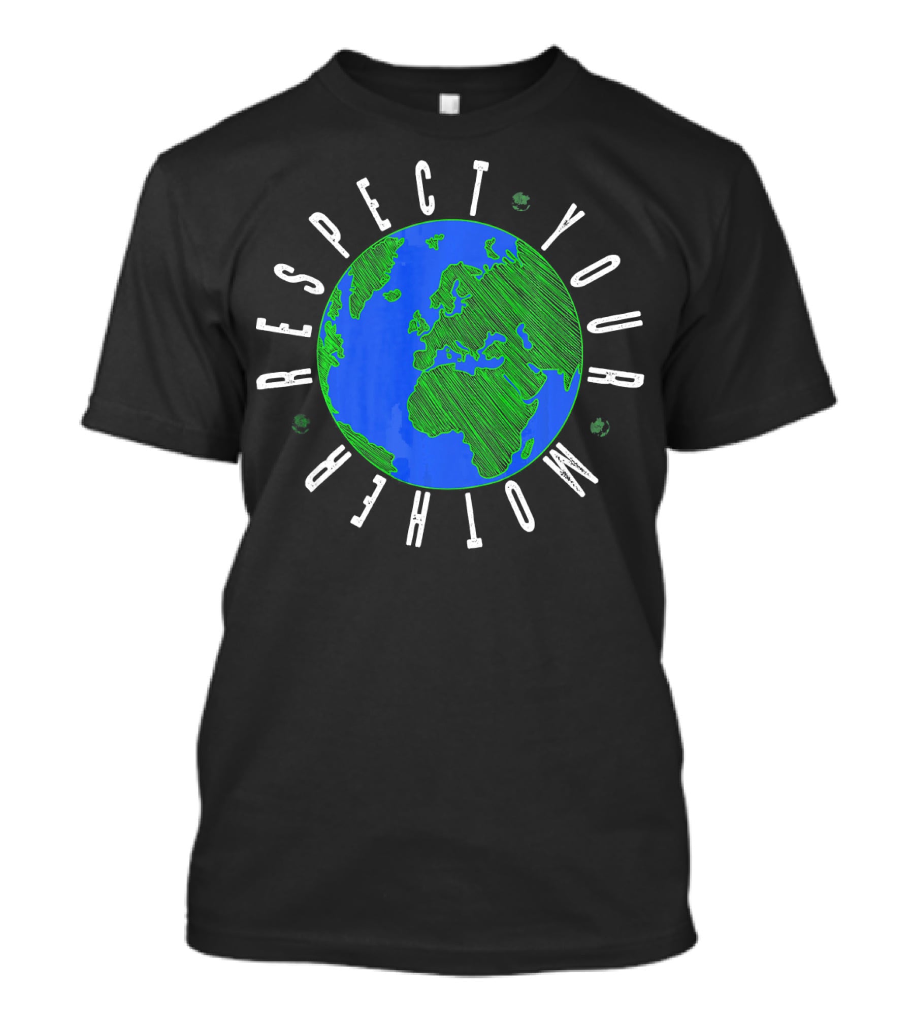 Respect Your Mother Greenhouse Guardian Celebrating Earth T-Shirt