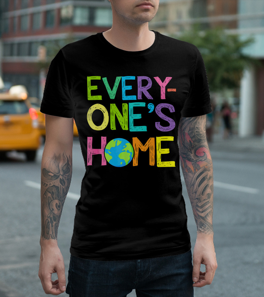 Earth Day Everyone's Home Planet T-Shirt