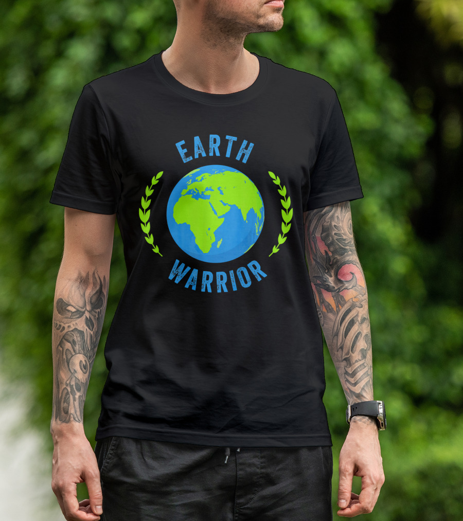 Earth Warrior Global Climate Strike Warm T-Shirt