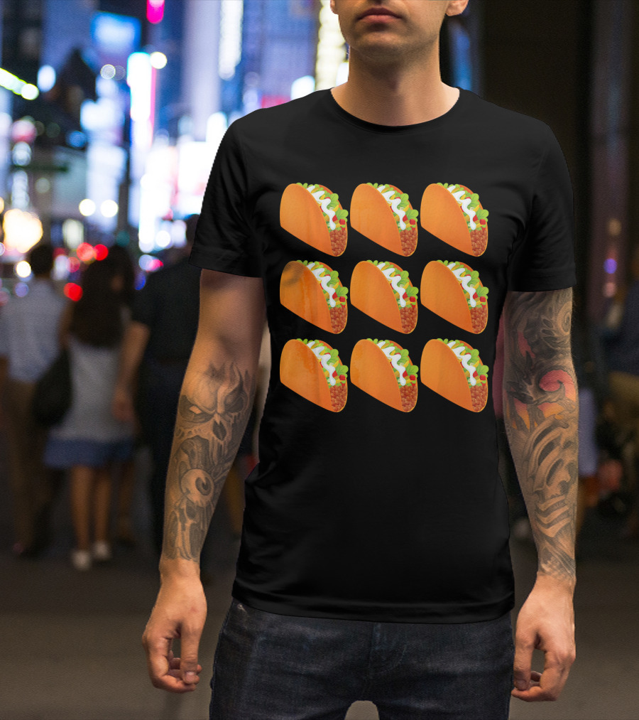 Celebrate Cinco De Mayo Mexican Cult With Tacos T-Shirt