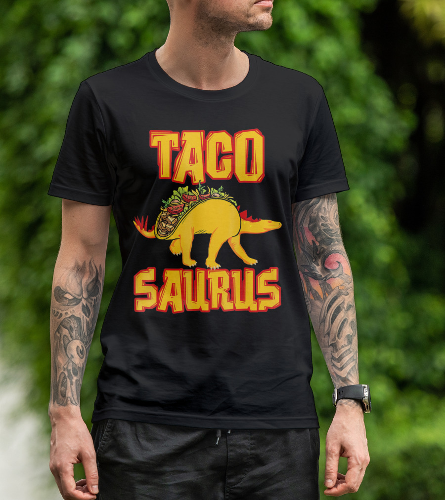 Cinco De Mayo Tacosaurus Dinosaur Taco Saurus T-Shirt