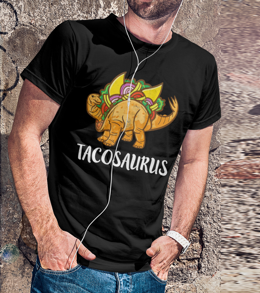 TACOSAURUS Funny Cinco De Mayo Dinosaur Tac T-Shirt