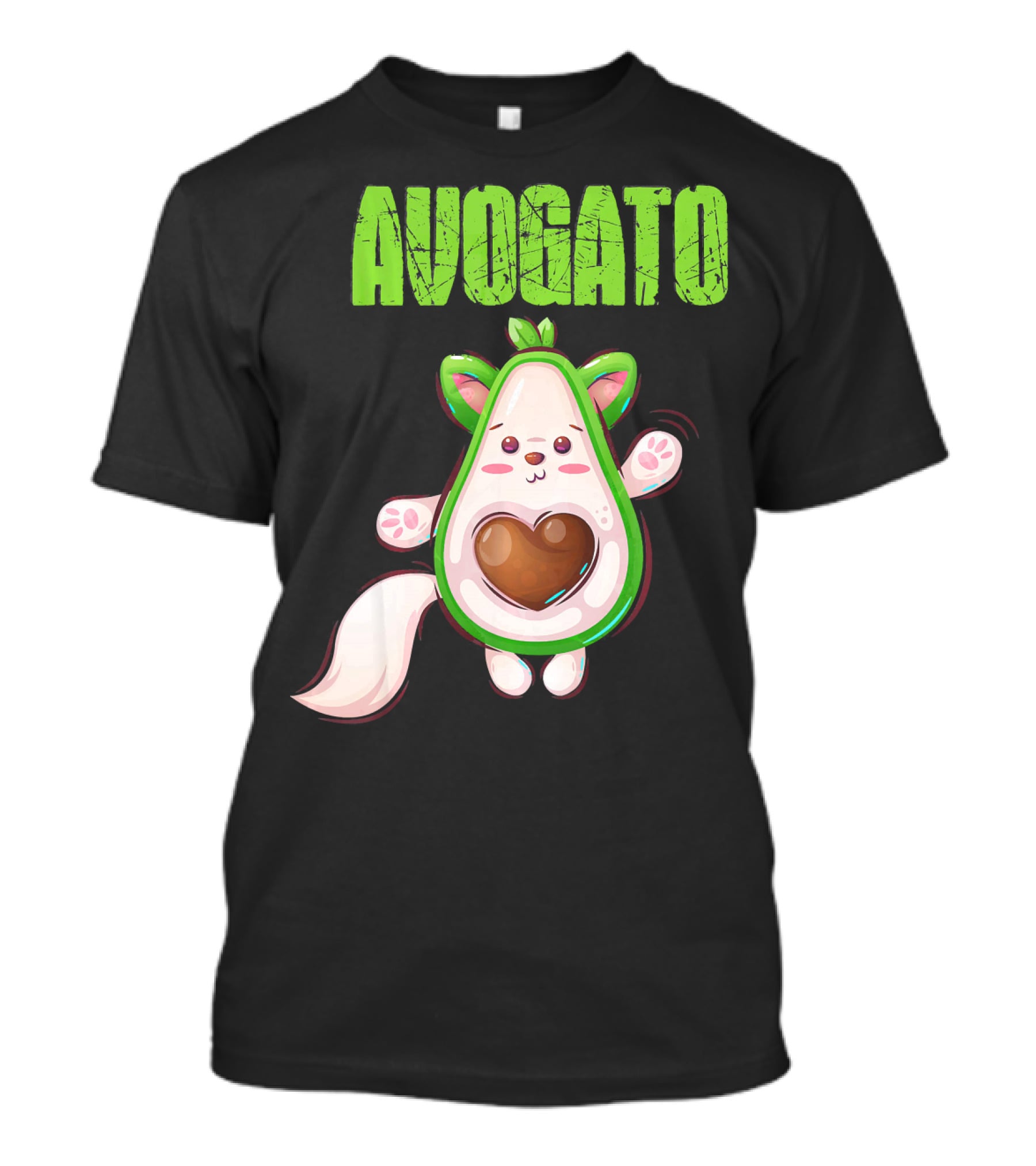 AVOGATO Cinco De Mayo Cat Avocado T-Shirt