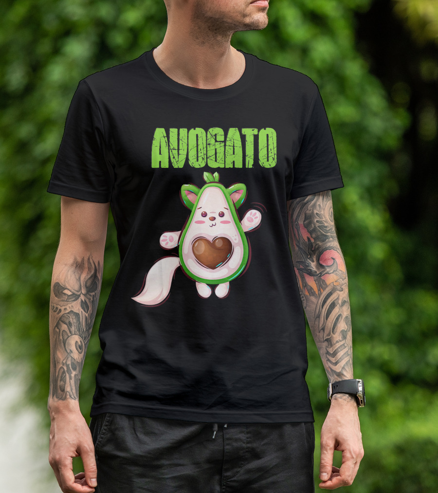 AVOGATO Cinco De Mayo Cat Avocado T-Shirt