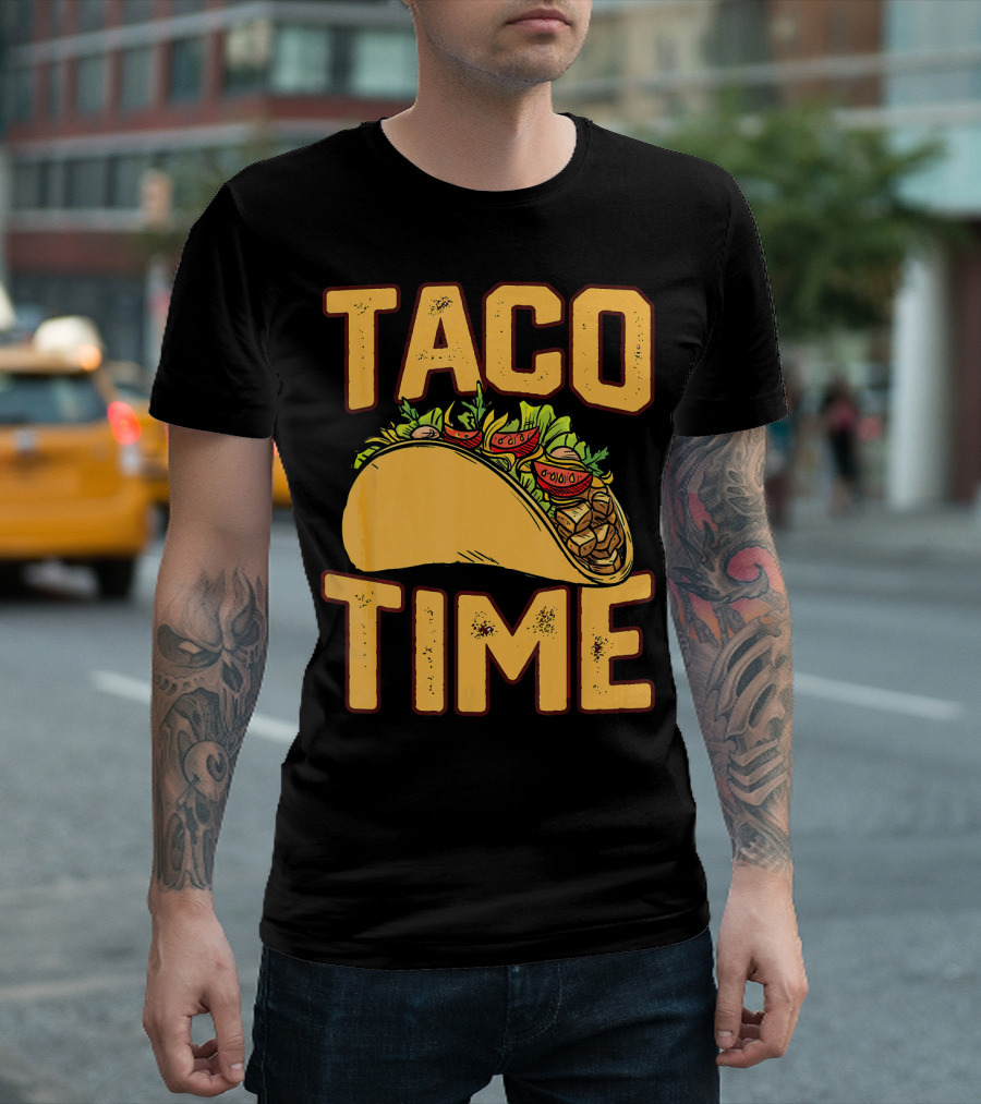 Cinco De Mayo TACO TIME Funny Me Fiesta T-Shirt
