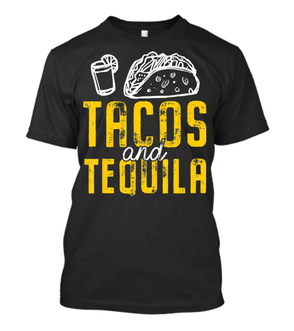 Tacos And Tequila Cinco De Mayo Taco Drink Fiesta T-Shirt