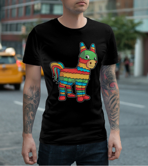 Funny Colorful Pinata I'd Had That Cinco De Mayo T-Shirt