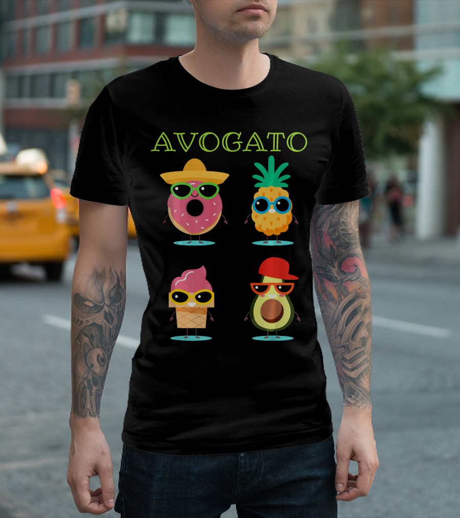 AVOGATO Just A Girl Who Loves Avocado T-Shirt