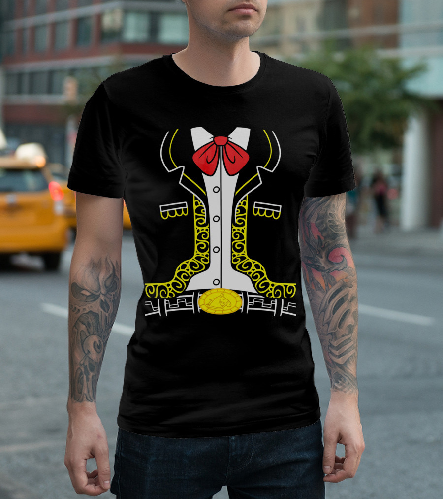 Mexican Mariachi Charro Costume Cinco De Fiesta T-Shirt