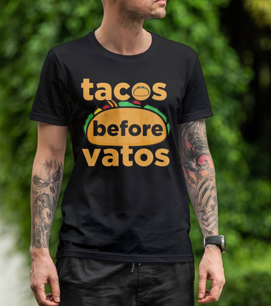 Tacos Before Vatos Cinco De Mayo Women T-Shirt