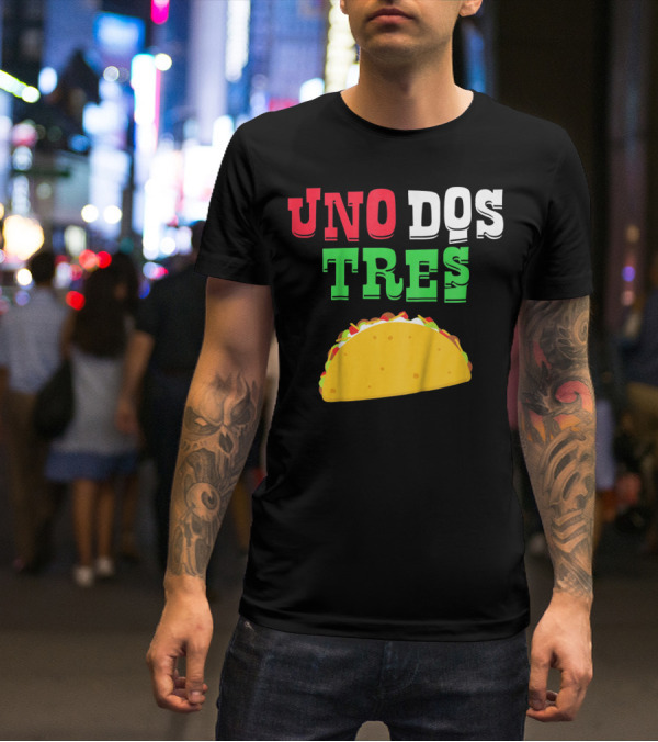 Uno Dos Tres Taco Kids Funny T-Shirt