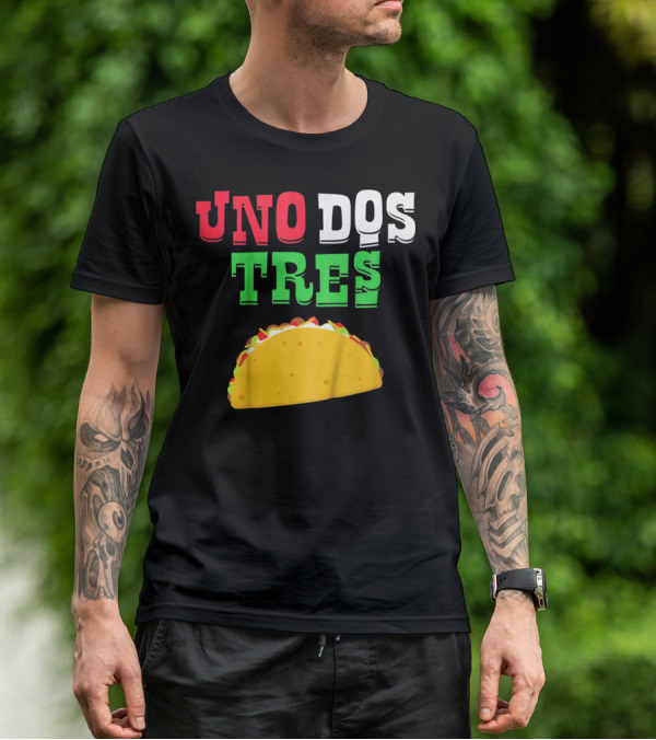 Uno Dos Tres Taco Kids Funny T-Shirt