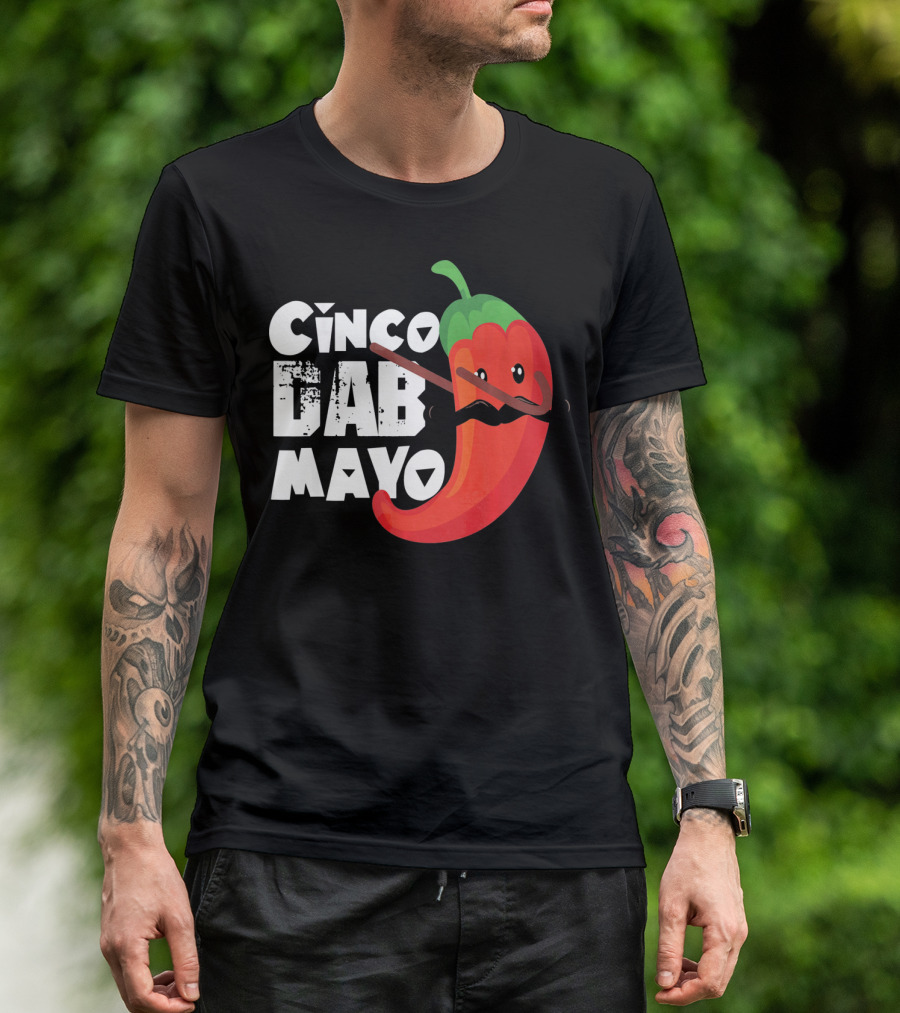 Cinco De Mayo Dab Pepper T-Shirt