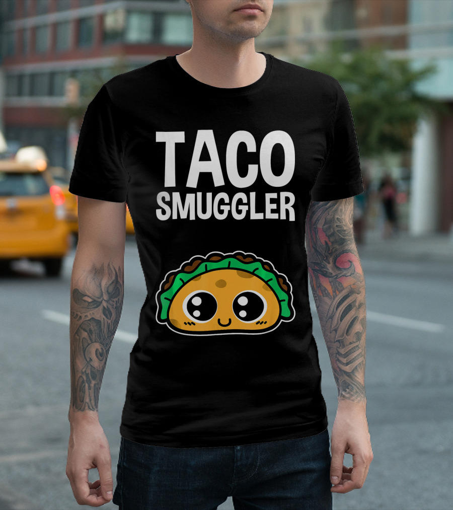Creative Taco Smuggler Cute Cinco De Mayo Pregnancy Announcement T-Shirt