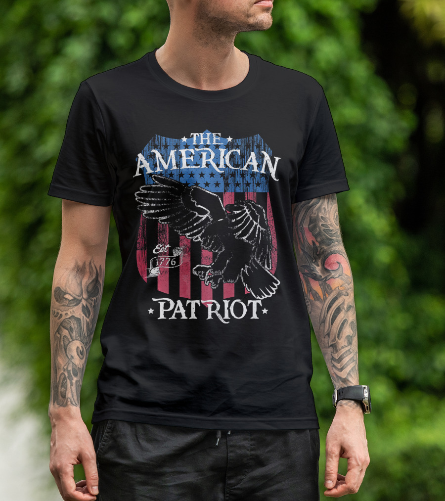 The American Patriot Est 1776 Eagle T-Shirt