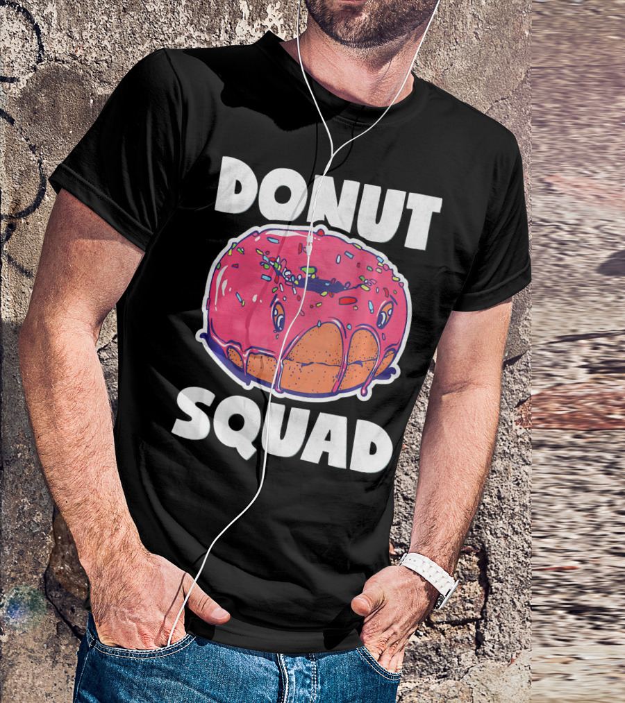 Donut Squad Vintage Baked Fried Cake Don Sprinkles T-Shirt