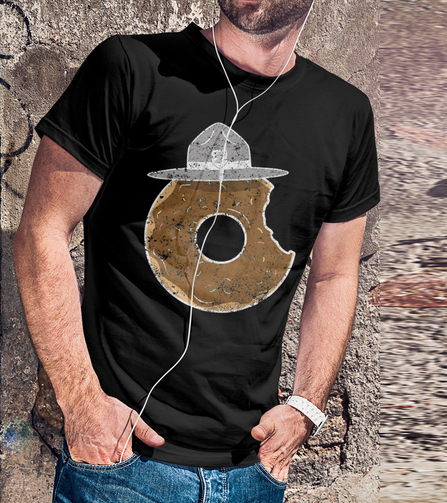 Police Donut State Police State Hat T-Shirt