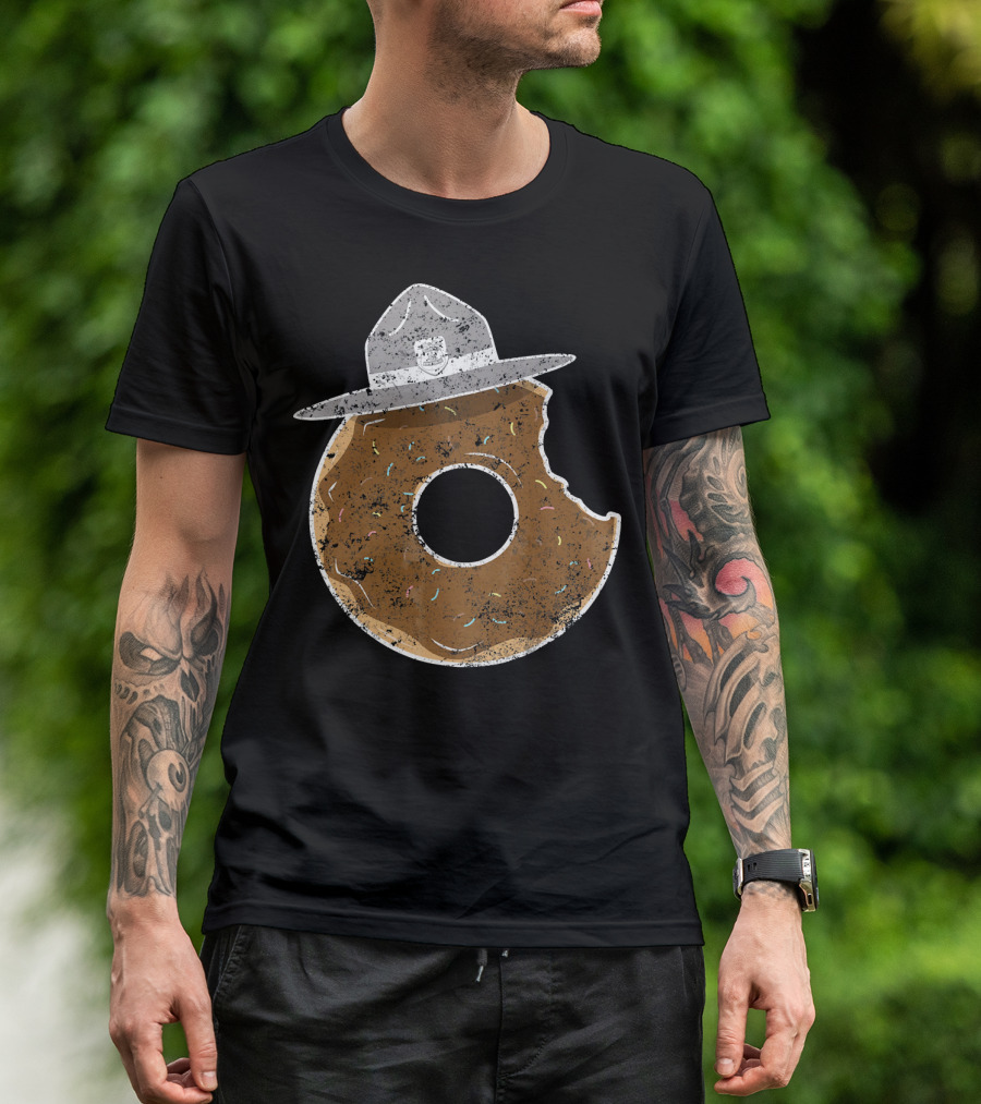 Police Donut State Police State Hat T-Shirt