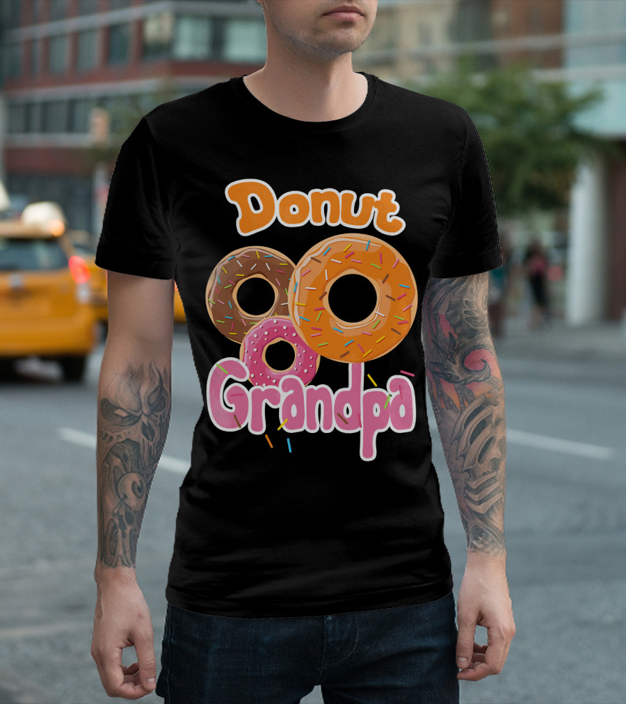 Donut Grandpa Trio Sprinkles T-Shirt