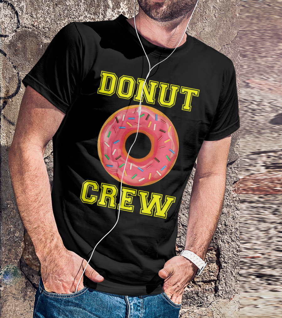 Donut Crew Fun Birthday Party Group T-Shirt