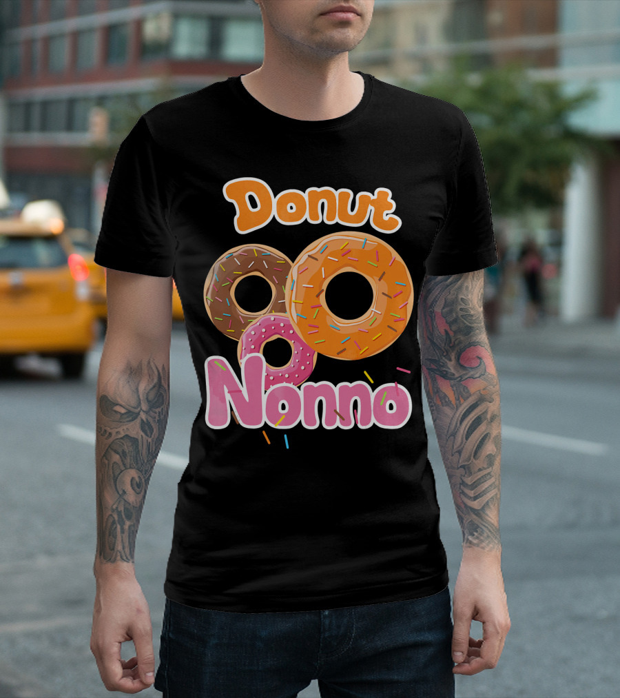 Donut Nonno Sprinkled Doughnut Trio T-Shirt