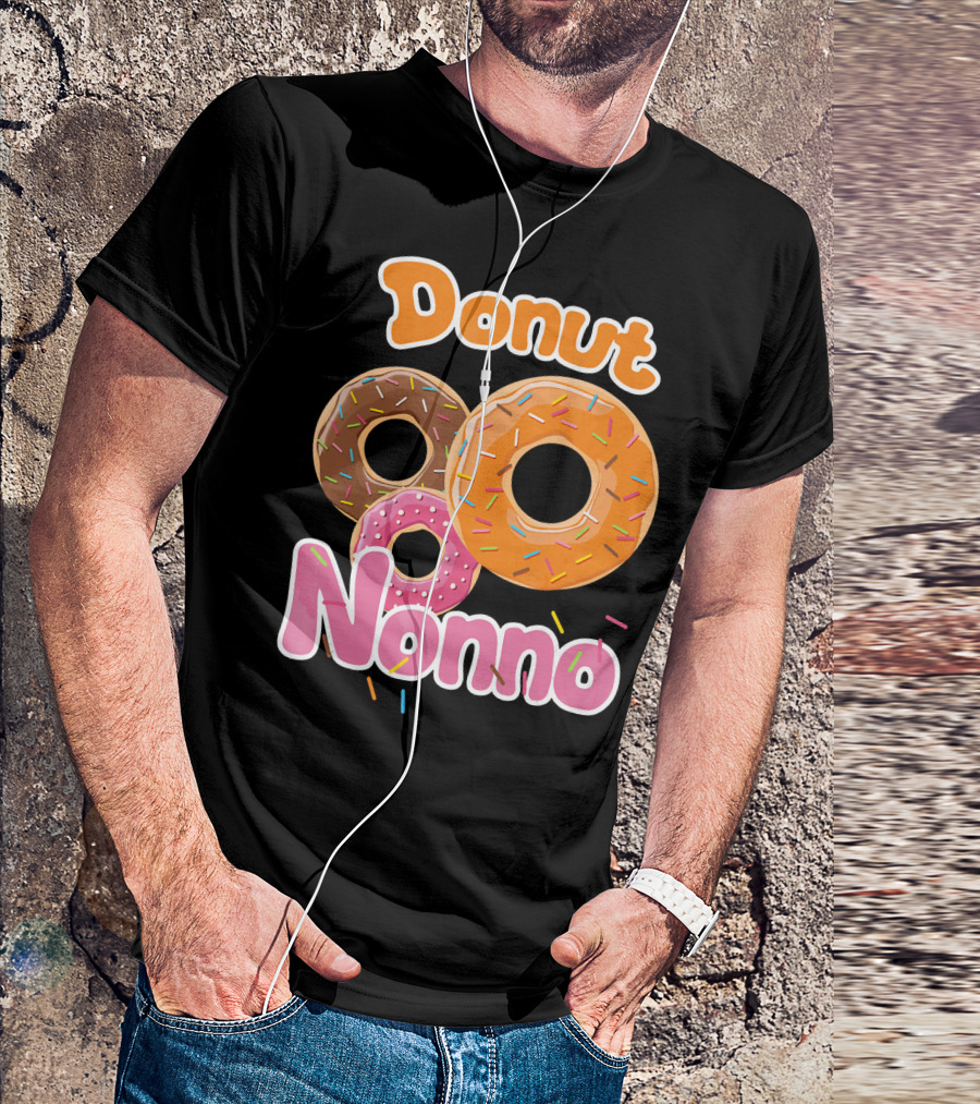 Donut Nonno Sprinkled Doughnut Trio T-Shirt