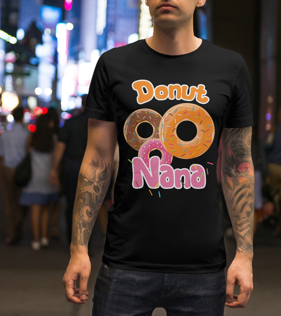 Donut Nana Sprinkled Doughnut Trio T-Shirt