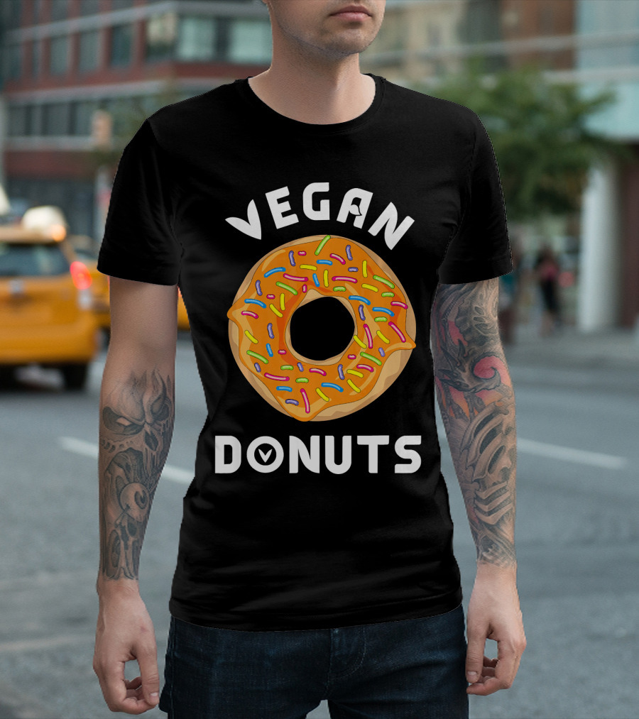VEGAN DONUTS DESSERT T-Shirt