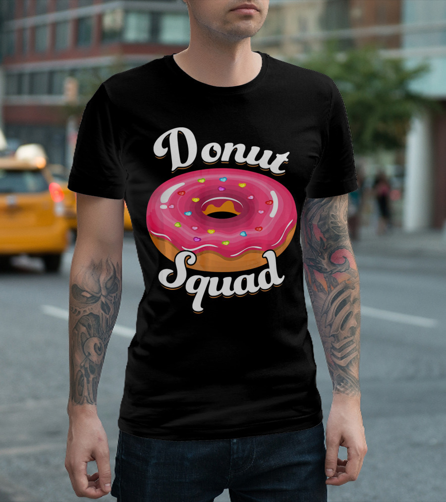 Donut Squad Sweet Treat Delight T-Shirt