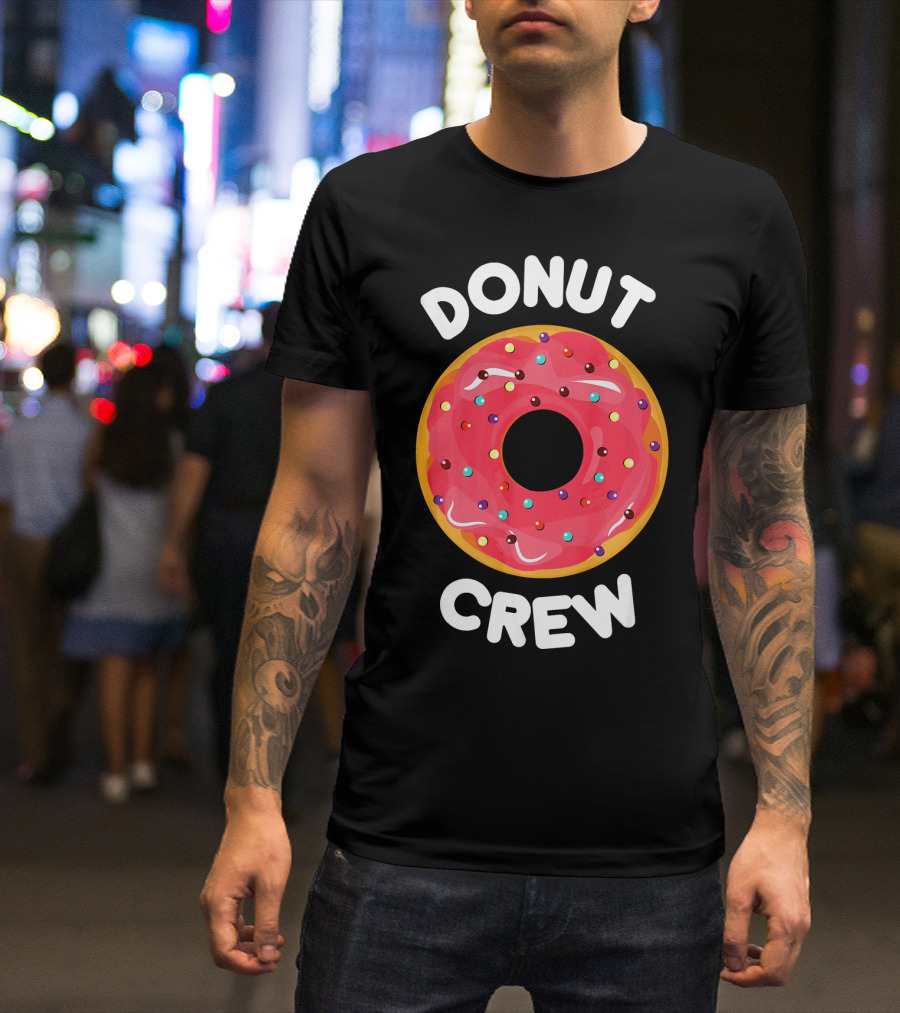 Donut Crew Sprinkles Party T-Shirt