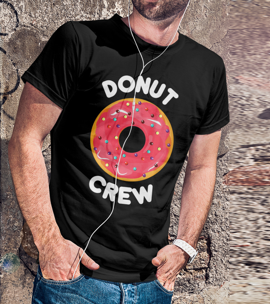 Donut Crew Sprinkles Party T-Shirt