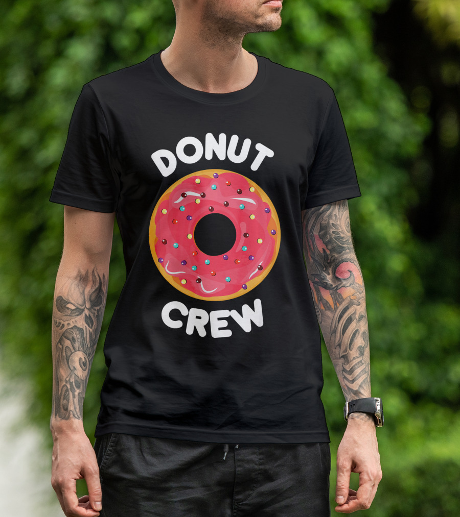 Donut Crew Sprinkles Party T-Shirt