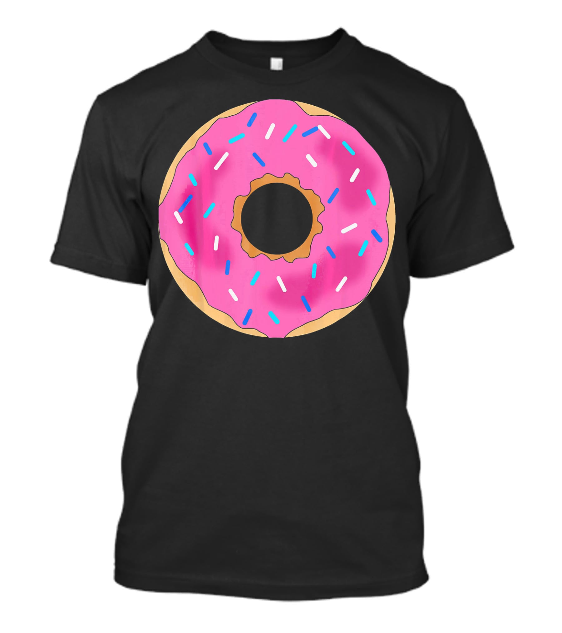 Donut Girls Tod Pink Frosted Sprinkles T-Shirt