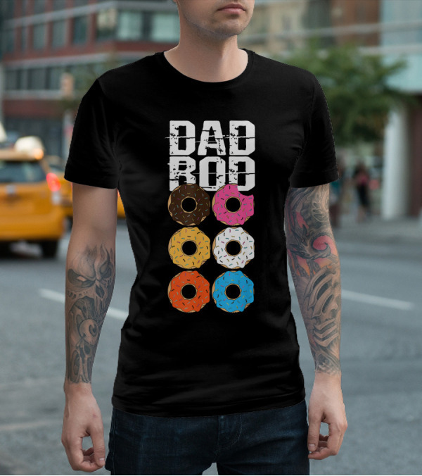 Dad Bod Six Pack Donut T-Shirt