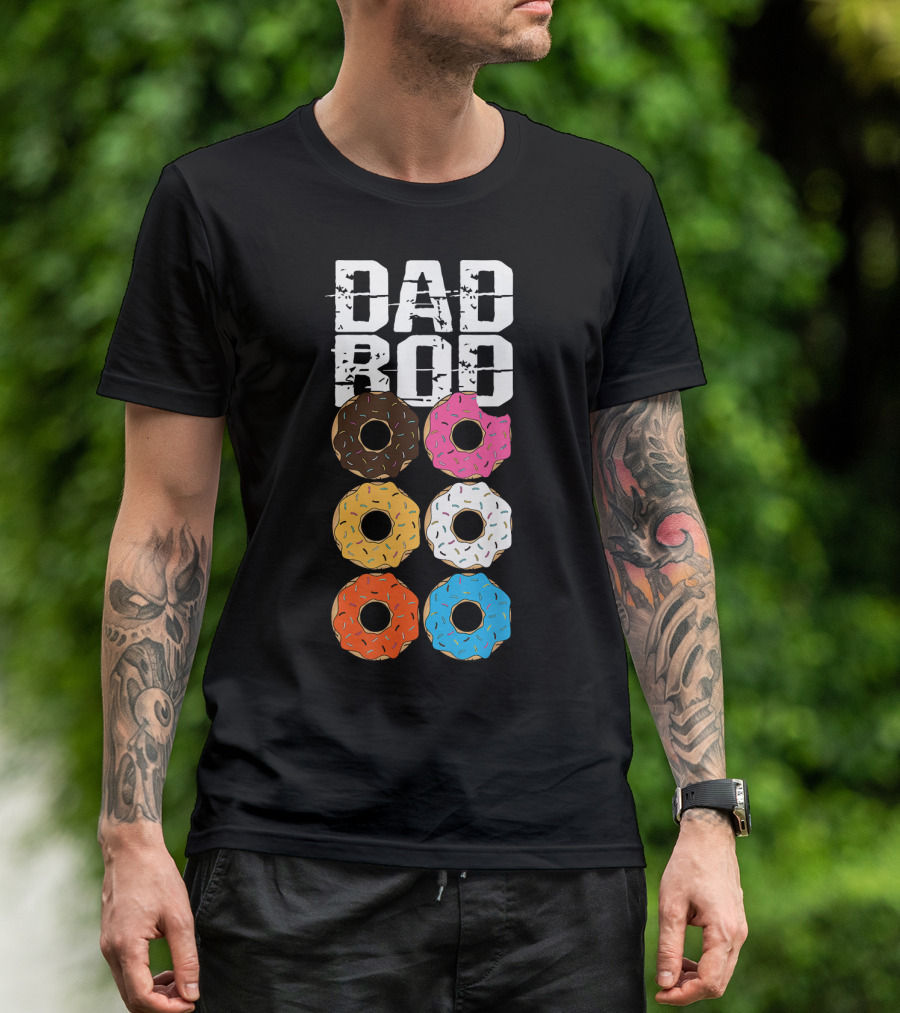 Dad Bod Six Pack Donut T-Shirt