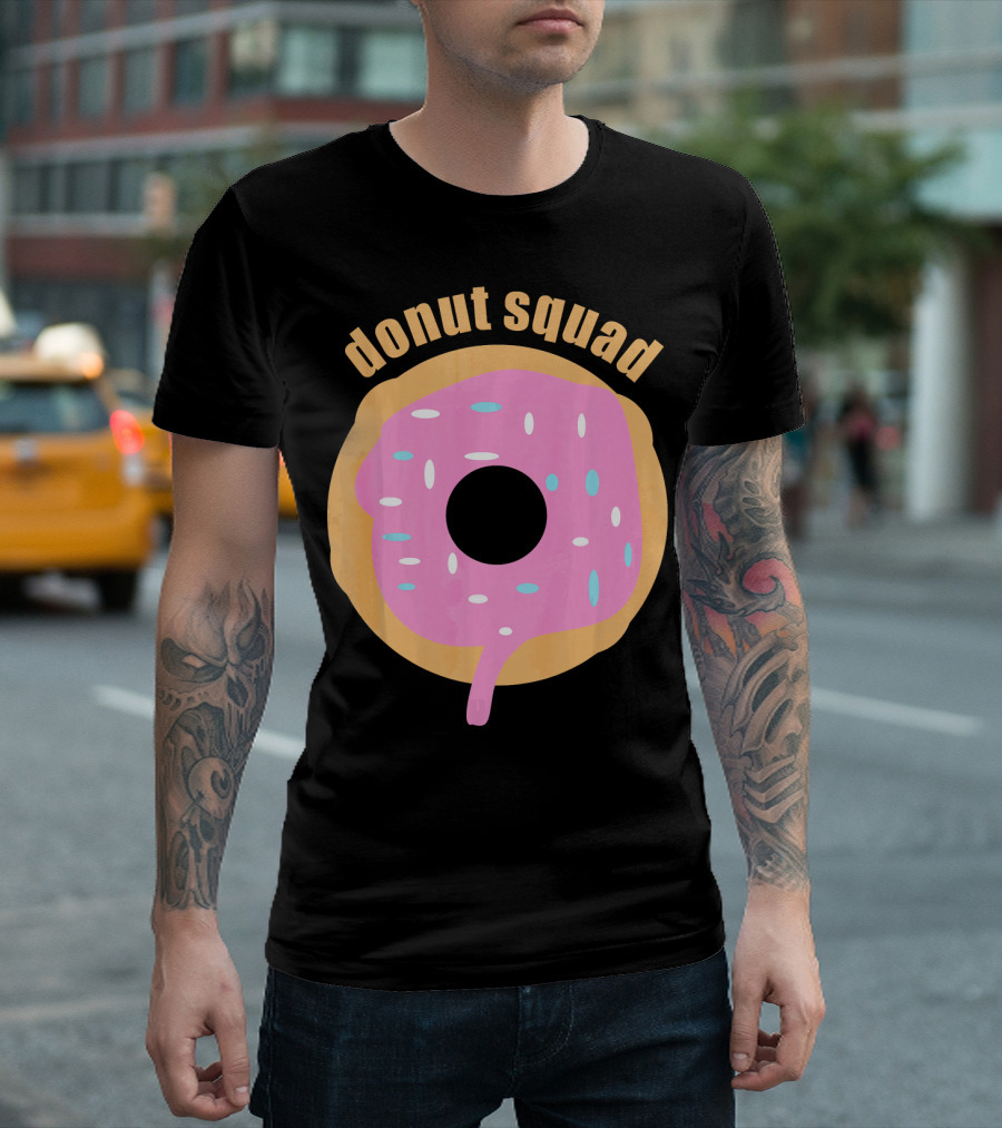 Donut Squad Funny Foodie Bakery T-Shirt