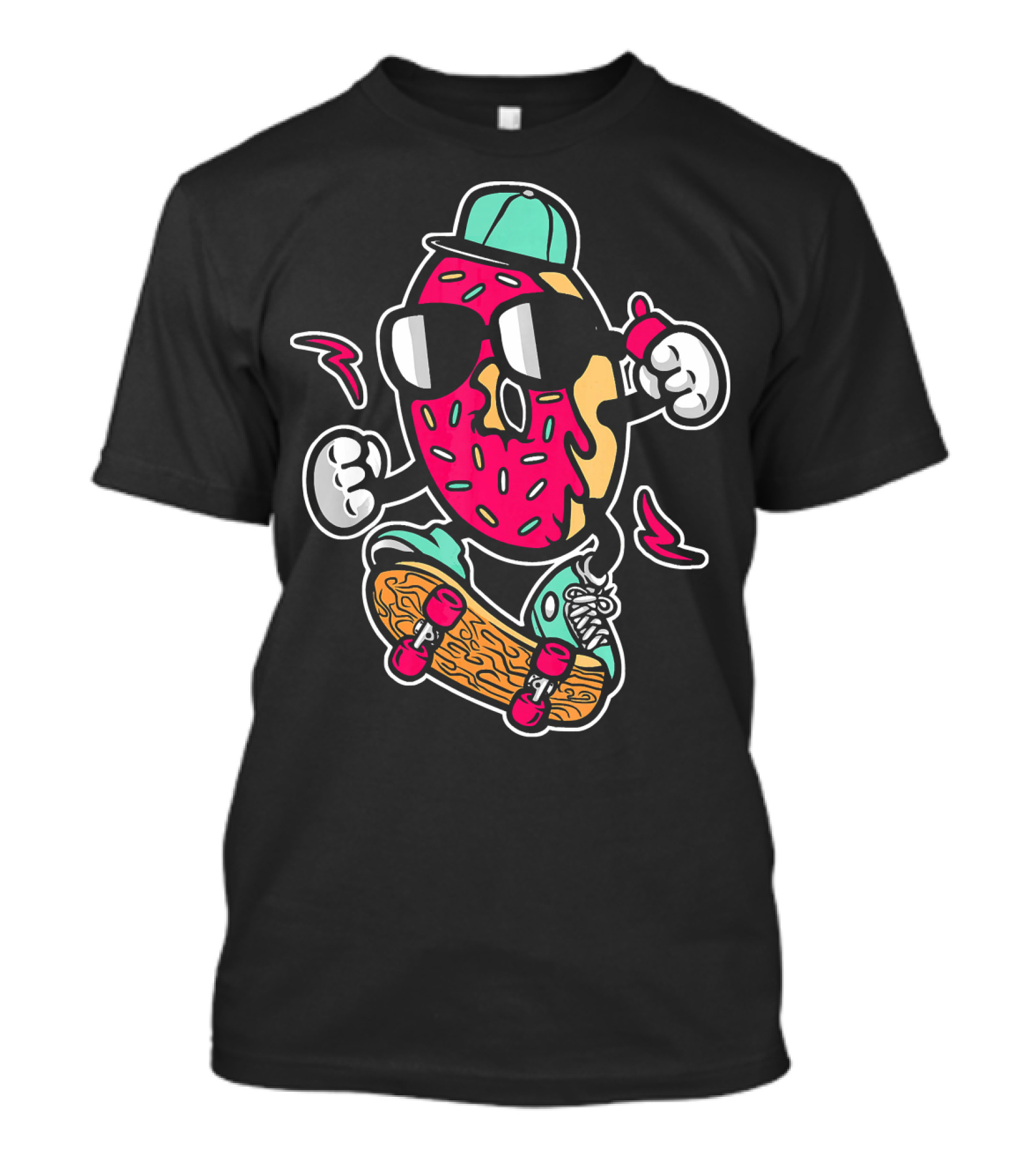 Skateboard Donut Urban T-Shirt