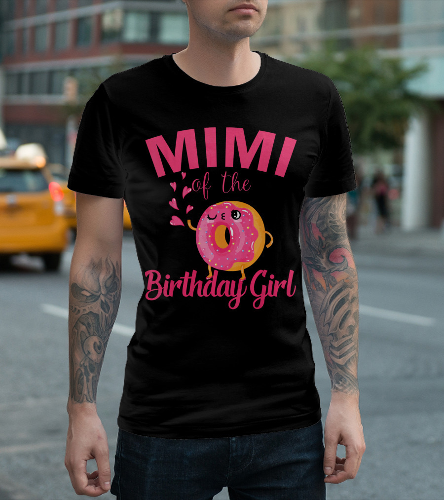 MIMI of the Birthday Girl Donut MIMI T-Shirt