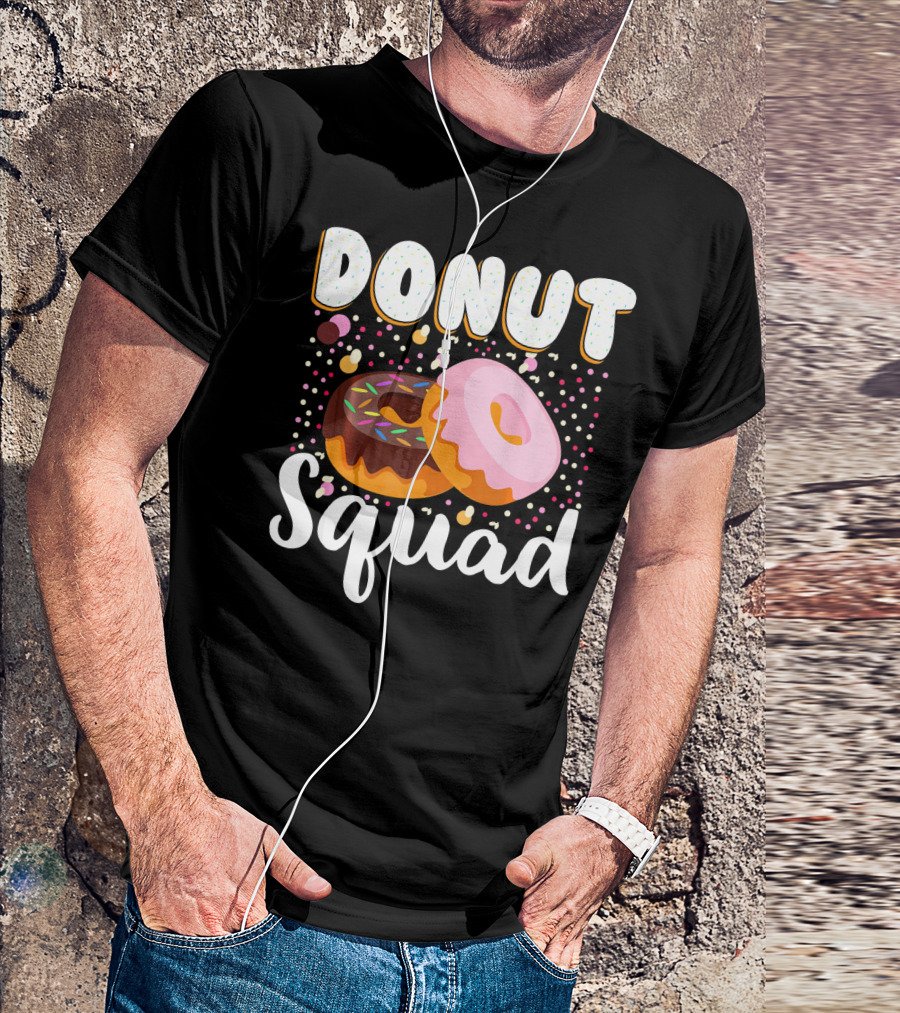 Donut Squad Funny Donut Lover Sprinkle Donut Part T-Shirt