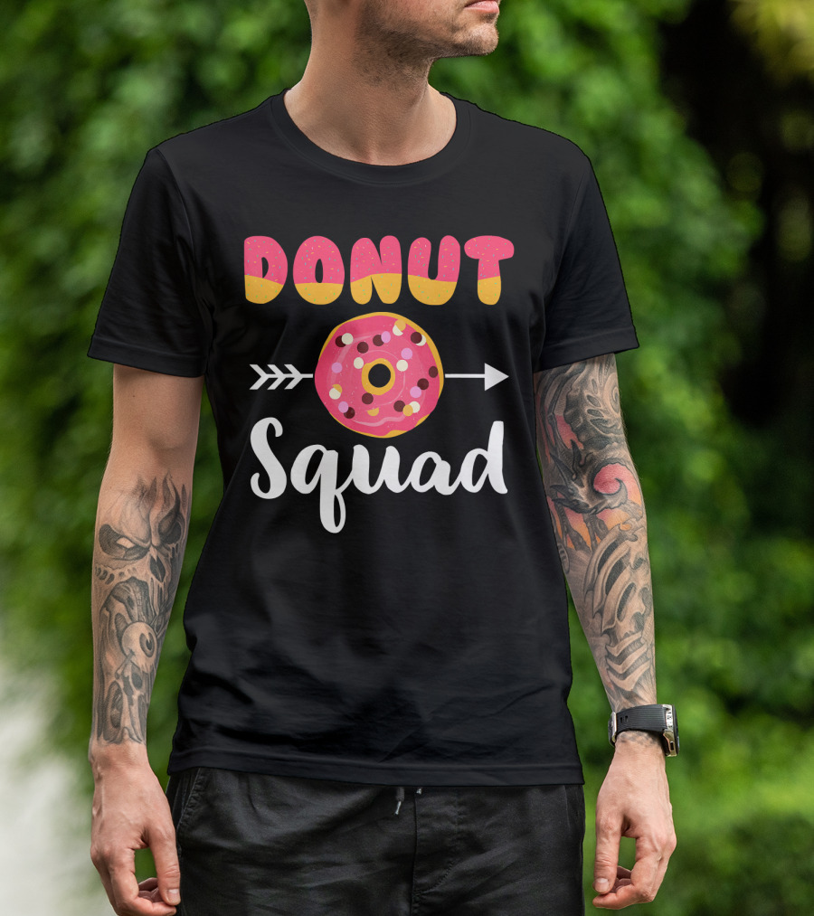Donut Squad Funny Donut Lover Party T-Shirt