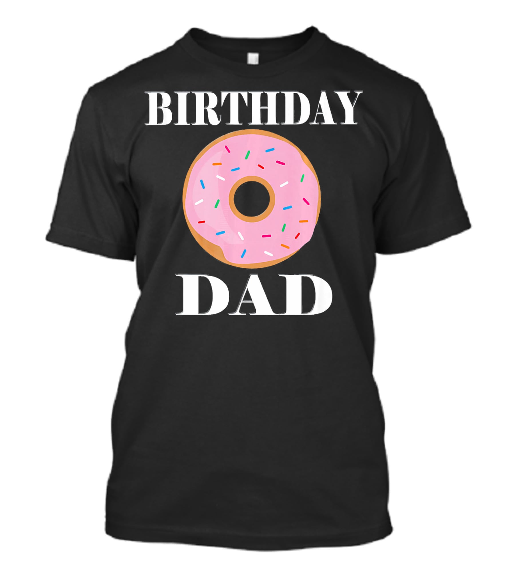 Birthday Donut Dad Party T-Shirt