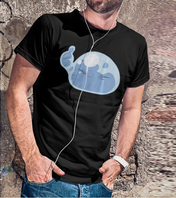 Thumbs Up Emoji Slime Anime Face T-Shirt