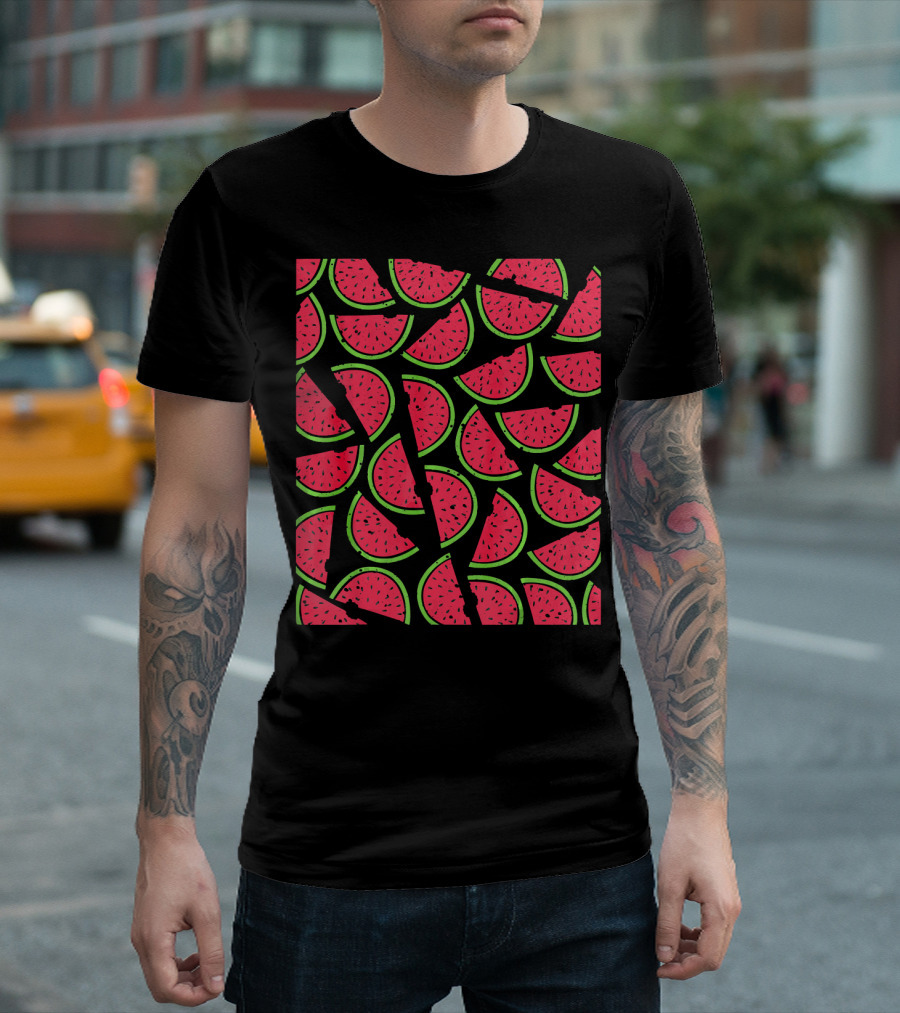 Watermelon Funny Summer Melon T-Shirt