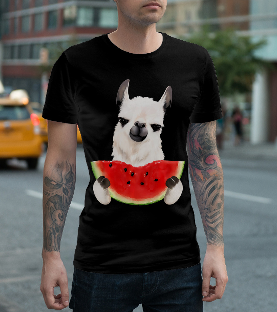 Llama Llama Loves Watermelon T-Shirt