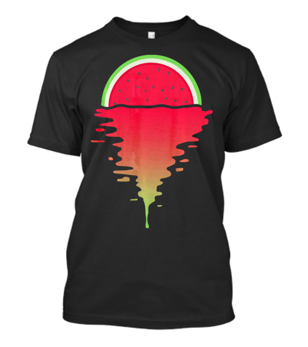 Watermelon Tropical Sunset 80s T-Shirt